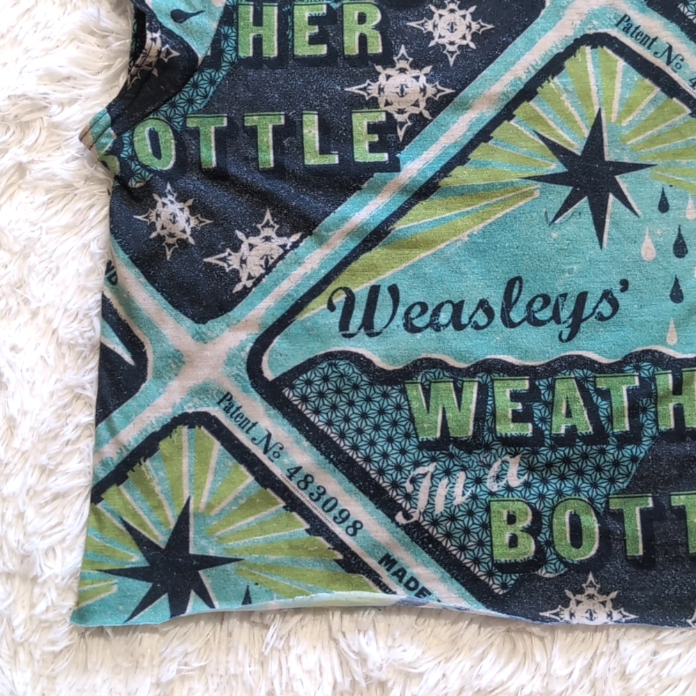 Blackmilk Harry Potter Weasley's Weather in a Bottle Cropped Tee - Picture 4 of 11